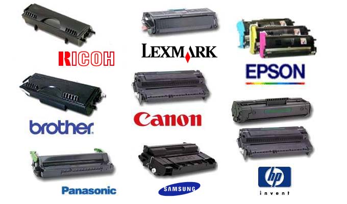ink and toner cartridges variety