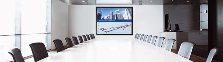 conference room screen