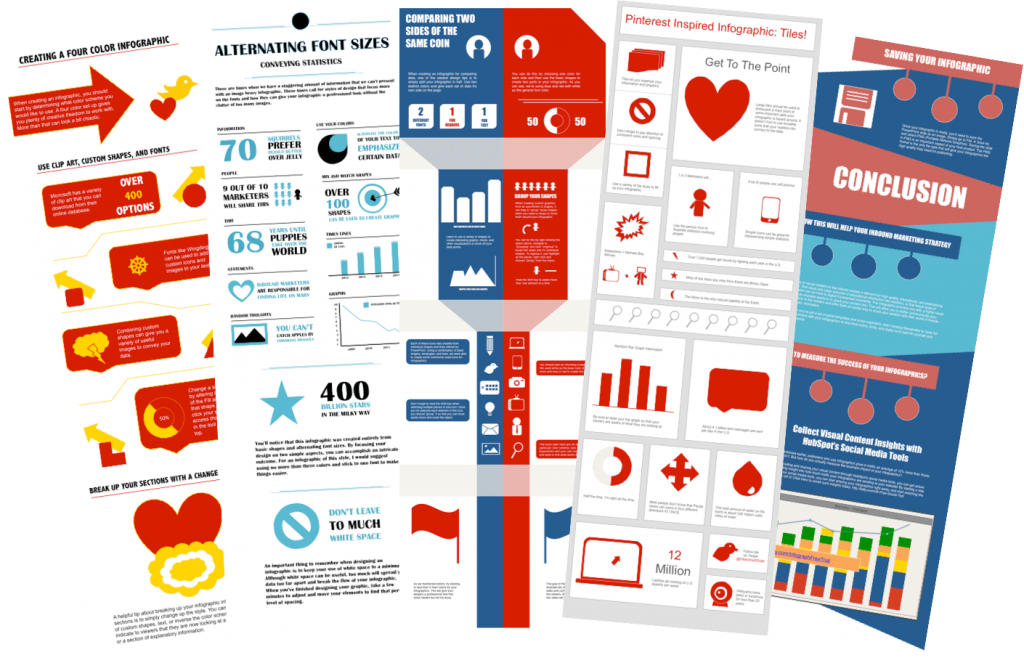 create your own infographics samples